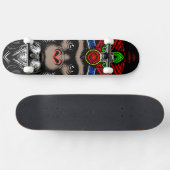 Wijze Oude Aap Persoonlijk Skateboard (Horizontaal)