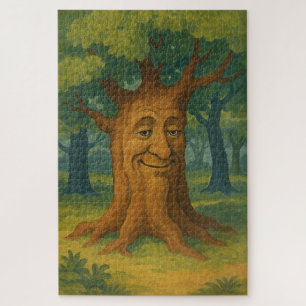 Wijze Oude Boom Legpuzzel