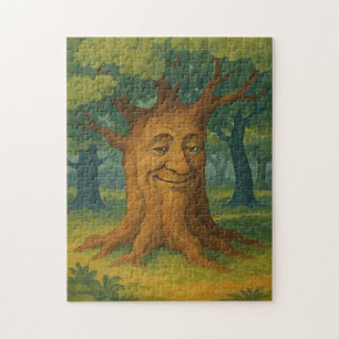 Wijze Oude Boom Legpuzzel
