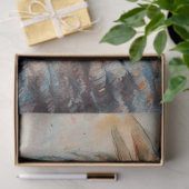 Wijze oude uil decoupage papier (Geschenk)