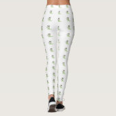 Wijze Oude Uil Leggings (Achterkant)