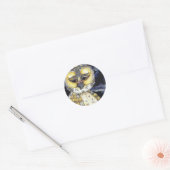 Wijze oude Uil Stickers (Envelop)