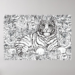 Wijze Tijger Poster