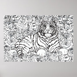 Wijze Tijger Poster