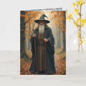 Wijze Tovenaar (Citaat) Kaart (Gele Bloem)