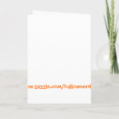 Wijze Tovenaar Halloween Feest Uitnodigingen (Achterkant)