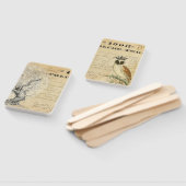 Wijze Uil Bruiloft Fan Handwaaier (Niet-gemonteerd)