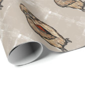 Wijze Uil Cadeaupapier (Rol Hoek)