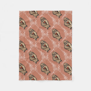 Wijze Uil Fleece Deken