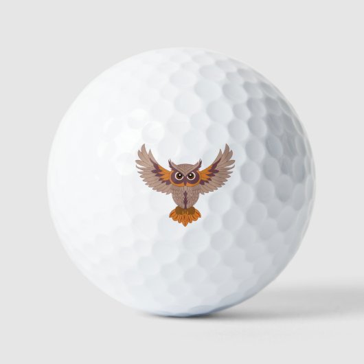 Wijze Uil Golfballen (Voorkant)