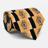 Wijze Uil Stropdas (Opgerold)