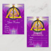 WIJZE VAN AANWIJZING VAN DE ASCLEPIUS DENTIST DENT AFSPRAKENKAARTJE (Voorkant / Achterkant)