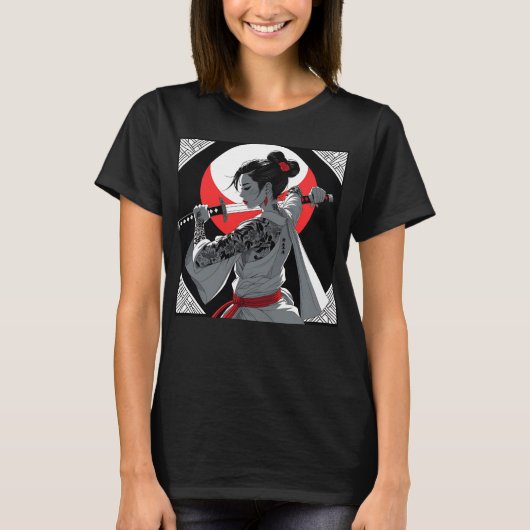 Wijze van de samurai t-shirt (Voorkant)