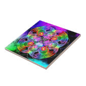 Wijze van het hart tegeltje (Zijkant)