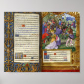 Wijze van het middeleeuwse Manuscript van de Verke Poster (Voorkant)