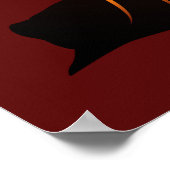 Wijze van het Poster van het 14de station van het  (Hoek)