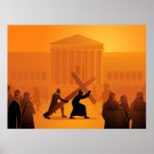 Wijze van het Poster van het Tweede Station van he (Voorkant)