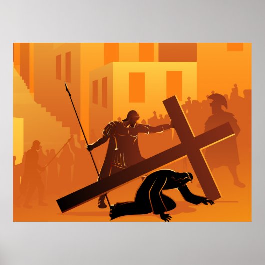 Wijze van het Poster van het zeventiende station (Voorkant)