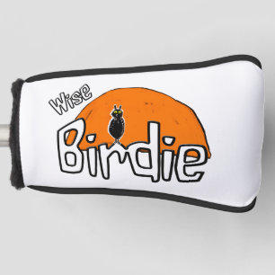 Wijze vogeltje golf hoofddeksel golfheadcover