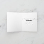 Wijze woorden: Bessie Coleman Kaart (Binnen)