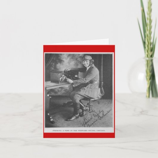 Wijze woorden: Bessie Coleman Kaart (Voorkant)