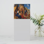 Wijzen aanbidden baby Jezus (Staand voorkant)