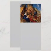 Wijzen aanbidden baby Jezus (Voorkant / Achterkant)