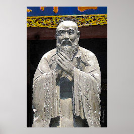 Wijzen van de Ages: Confucius Poster