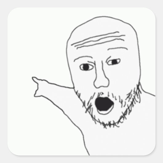 Wijzen Wojak stickers (Voorkant)