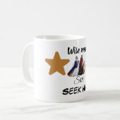 Wijzen zoeken Hem Mok (Voorkant links)