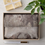 Wijzer Duitse kortharige hond Waterverf Tissuepapier