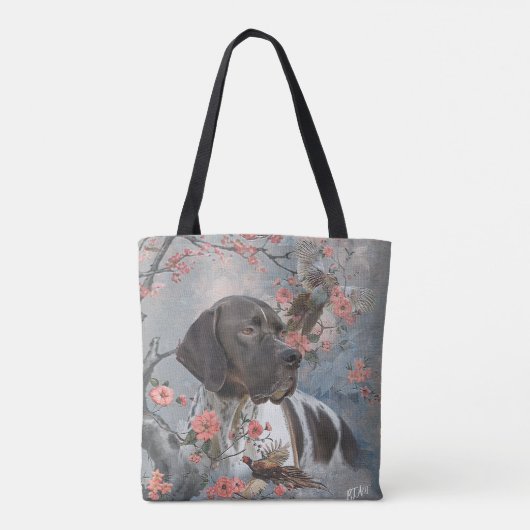 Wijzer, jachtCanvas tas (Achterkant)