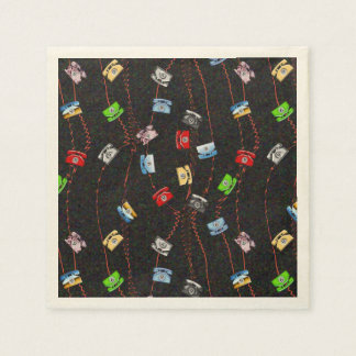 Wijzerplaat 9 voor een buitenlijn. servet