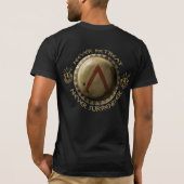 Wijzerplaat geschiedenis: Spartan Lion T-shirt (Achterkant)