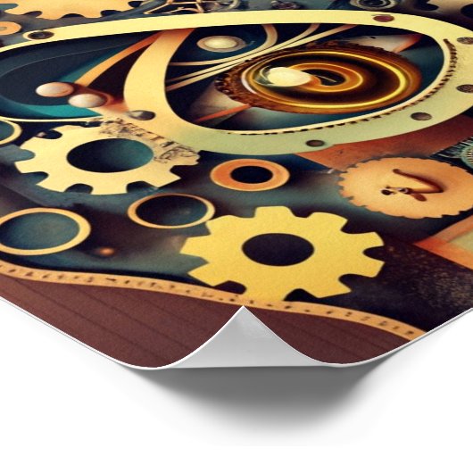 wijzerplaat poster (Hoek)