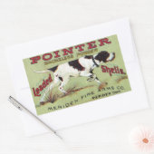 wijzerplaat rechthoekige sticker (Envelop)