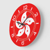 Wijzerplaat van het Symbool van de Orchidee van Grote Klok (Hoek)