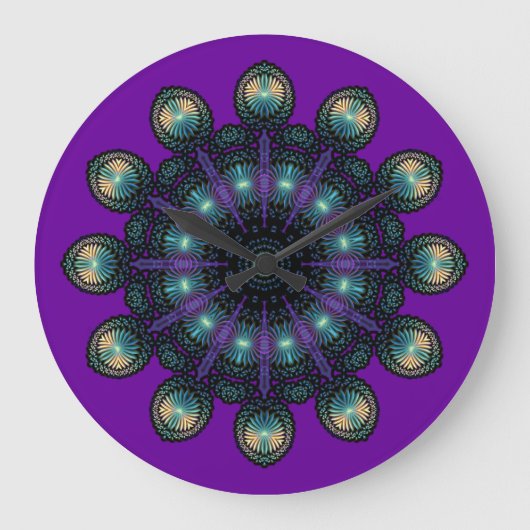 Wijzerplaten - Fractal Apophysis Grote Klok (Voorkant)