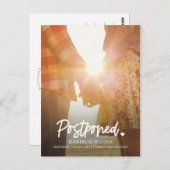 Wijzig de datum in de bewerkbare hartkleur briefkaart (Voorkant / Achterkant)