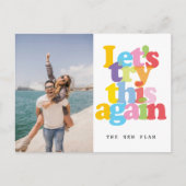 Wijzig de datum waarop de gebeurtenis is uitgestel briefkaart (Voorkant)