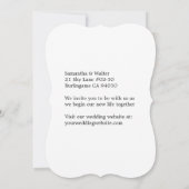 Wijzig deze grappige merkats bewaar de datum save the date (Achterkant)