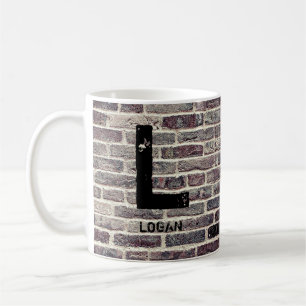 Wijzig Initiaal Naam toevoegen H I K L M N Brick W Koffiemok