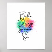 Wijzig je Poster wilt bekijken (Voorkant)