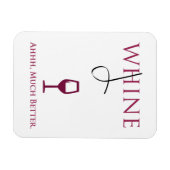 Wijzig je WIJN in WIJN Magneet (Horizontaal)