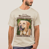 Wijzig uw aangepaste foto en naam van Dog T-shirt (Voorkant)
