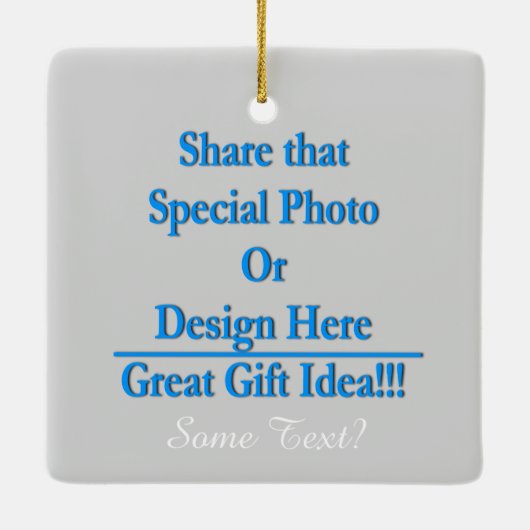 Wijzig Zelfde Afbeelding\Tekst Beide Hiermee geeft Keramisch Ornament (Achterkant)