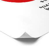 "Wijzigen begint met uitlijnen" plaatsen Poster (Hoek)