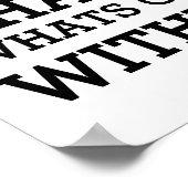 Wijzigen binnen poster (Hoek)