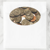 Wijzigen Ovale Sticker (Tas)
