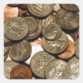 Wijzigen Vierkante Sticker (Voorkant)